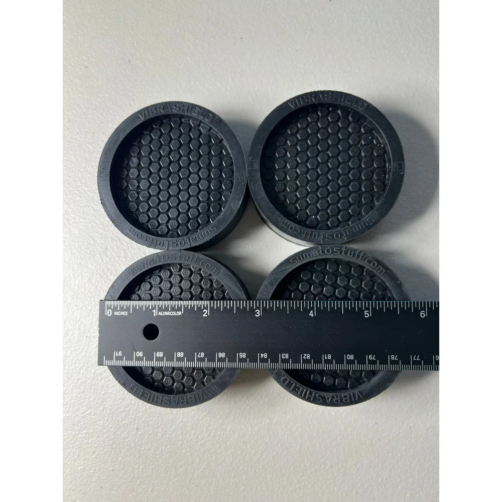 Sumato Stuff VibraShield Anti Vibration Washer Dryer Pads Set of 4 HexaGrip